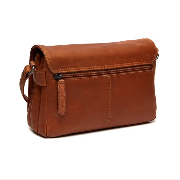 The Chesterfield Brand: Leather Shoulder Bag Cognac Reston - Picture 2 of 14